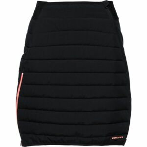 Arcore NORVEGE Dámská zateplená sukně, černá, velikost XL