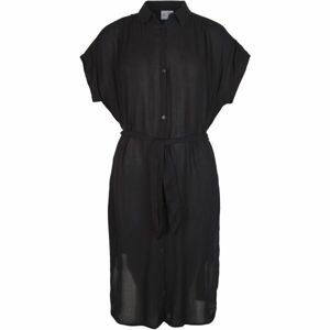 O'Neill CALI BEACH SHIRT DRESS Dámské košilové šaty, černá, velikost L