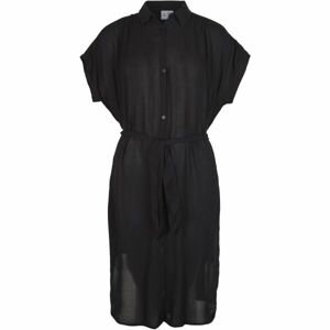 O'Neill CALI BEACH SHIRT DRESS Dámské košilové šaty, černá, velikost XS