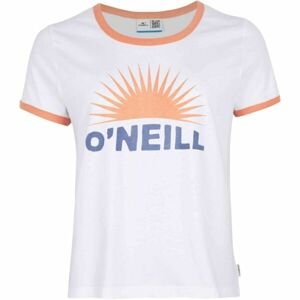 O'Neill MARRI RINGER T-SHIRT Dámské tričko, bílá, velikost L