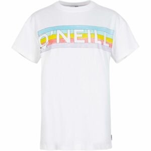 O'Neill CONNECTIVE GRAPHIC LONG TSHIRT Dámské tričko, bílá, velikost M