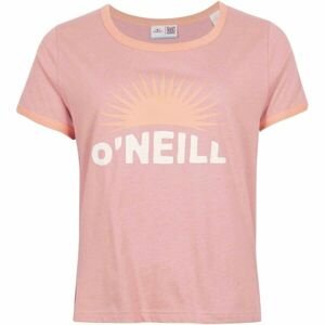 O'Neill MARRI RINGER T-SHIRT Dámské tričko, růžová, velikost XS