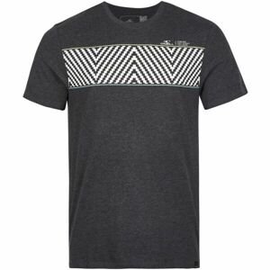 O'Neill SNSC BAND T-SHIRT Pánské tričko, tmavě šedá, velikost L