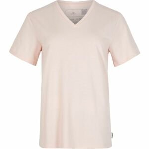 O'Neill ESSENTIALS V-NECK T-SHIRT Dámské tričko, béžová, velikost M