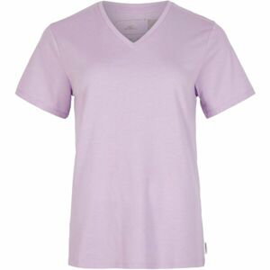 O'Neill ESSENTIALS V-NECK T-SHIRT Dámské tričko, fialová, velikost L