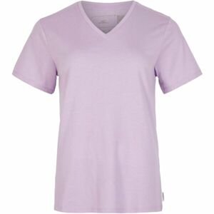 O'Neill ESSENTIALS V-NECK T-SHIRT Dámské tričko, fialová, velikost M