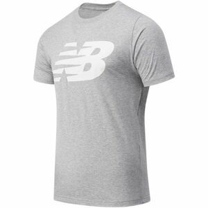 New Balance CLASSIC NB TEE Pánské triko, šedá, velikost M