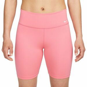 Nike ONE DF MR 7IN SHRT W Dámské sportovní šortky, růžová, velikost XL