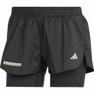 adidas ULTI 2IN1 SHORT Dámské běžecké šortky, černá, velikost M