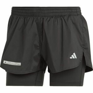 adidas ULTI 2IN1 SHORT Dámské běžecké šortky, černá, velikost S