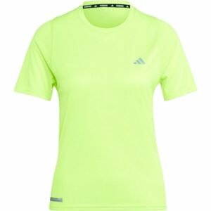 adidas ULTIMATTEE KNIT Dámské běžecké tričko, reflexní neon, velikost L