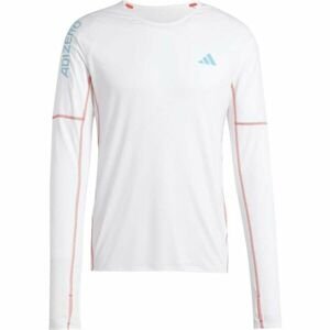 adidas AZ L LS M Pánské běžecké tričko, bílá, velikost M