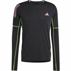 adidas AZ L LS M Pánské běžecké tričko, černá, velikost XL