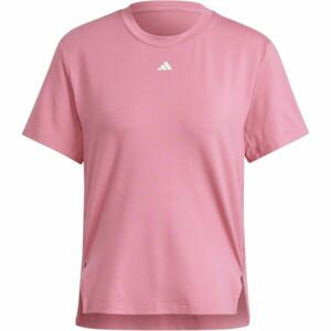 adidas D2T TEE Dámské tréninkové tričko, růžová, velikost M