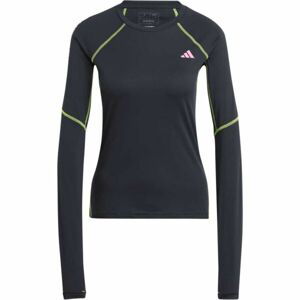 adidas AZ L LS W Dámské běžecké tričko, černá, velikost XL