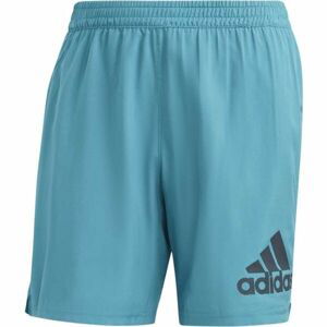 adidas RUN IT SHORT M Pánské běžecké kraťasy, světle modrá, velikost XL7"