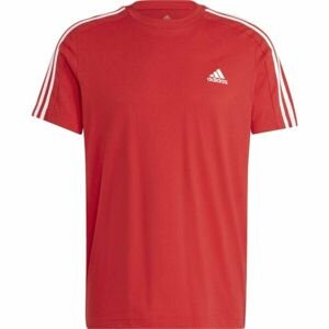 adidas 3S SJ T Pánské tričko, červená, velikost L