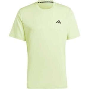 adidas TR-ES BASE T Pánské sportovní tričko, žlutá, velikost S