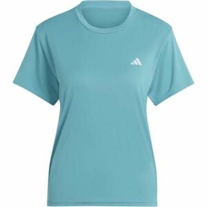 adidas RUN IT TEE Dámské běžecké tričko, světle modrá, velikost L