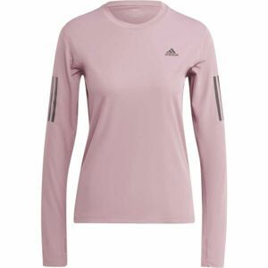 adidas OTR LS TEE Dámské běžecké tričko, fialová, velikost XS