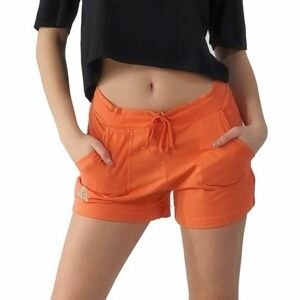 Kappa LOGO CABER Dámské šortky, oranžová, velikost S