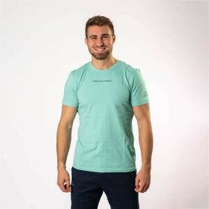 Kappa LOGO ESFO Pánské triko, světle zelená, velikost XL