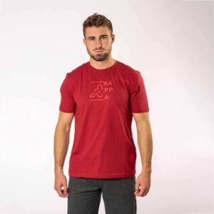 Kappa LOGO EPECHINO Pánské triko, červená, velikost L