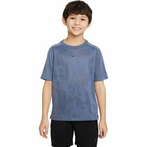 Nike DF MULTI + SS GEAR DOWN Chlapecké tričko, modrá, velikost L