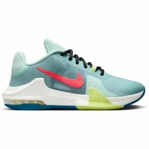 Nike AIR MAX IMPACT 4 Pánská basketbalová obuv, světle modrá, velikost 44