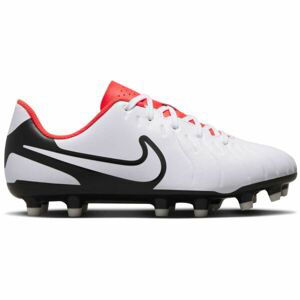 Nike TIEMPO LEGEND 10 CLUB Dětské kopačky, bílá, veľkosť 32