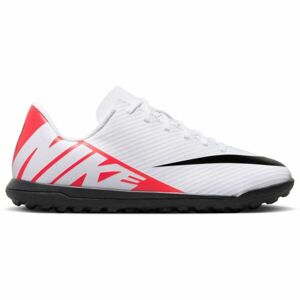 Nike JR MERCURIAL VAPOR 15 CLUB TF Dětské turfy, bílá, velikost 35.5