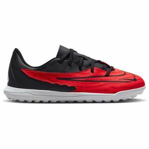 Nike JR PHANTOM GX CLUB TF Dětské turfy, červená, velikost 35.5