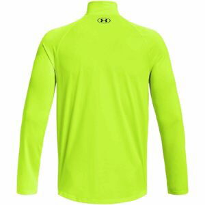 Under Armour TECH 2.0 1/2 ZIP Pánské triko, reflexní neon, velikost md