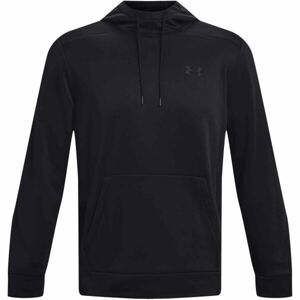 Under Armour ARMOUR FLEECE HOODIE Pánská mikina, černá, velikost M