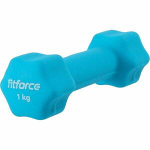 Fitforce FDNB 1 KG Jednoruční činka, modrá, velikost 1 KG