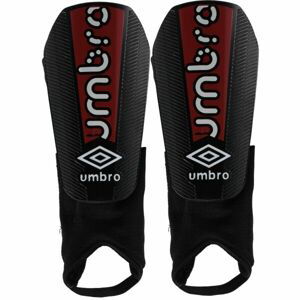 Umbro CYPHER GUARD W/ANKLE SOCK - JNR Dětské fotbalové chrániče, černá, velikost S