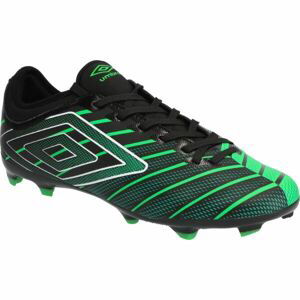 Umbro VELOCITA ELIXIR CLUB FG Pánské kopačky, tmavě zelená, velikost 44.5