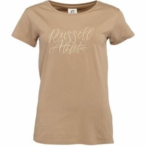 Russell Athletic TEE SHIRT W Dámské tričko, béžová, velikost M