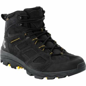 Jack Wolfskin VOJO 3 TEXAPORE MID M Pánská turistická obuv, černá, velikost 41