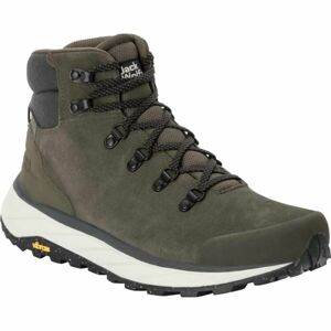 Jack Wolfskin TERRAVENTURE URBAN MID M Pánská outdoorová obuv, tmavě šedá, veľkosť 42