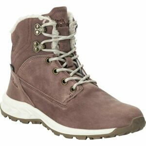 Jack Wolfskin QUEENSTOWN CITY TEXAPORE MID W Dámská zimní obuv, růžová, velikost 40