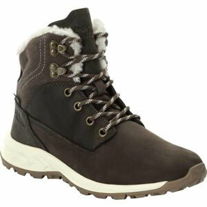 Jack Wolfskin QUEENSTOWN CITY TEXAPORE MID W Dámská zimní obuv, hnědá, veľkosť 40