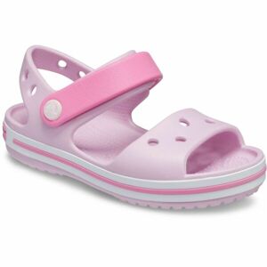 Crocs CROCBAND SANDAL K Dětské sandály, růžová, velikost 22/23