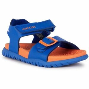 Geox J SANDAL FUSBETTO B. A Juniorské chlapecké sandály, modrá, velikost 28