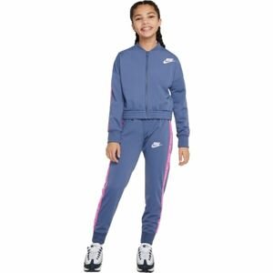 Nike SPORTSWEAR Dívčí sportovní souprava, modrá, velikost XL
