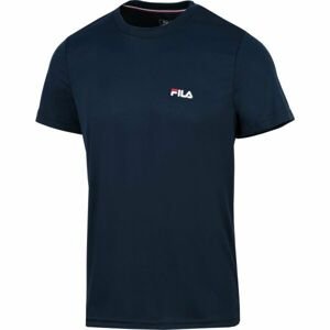 Fila T-SHIRT LOGO SMALL Pánské triko, tmavě modrá, veľkosť XL