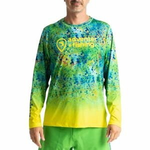 ADVENTER & FISHING UV T-SHIRT Pánské funkční UV tričko, zelená, velikost