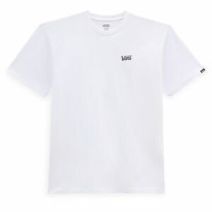Vans MINI SCRIPT-B Pánské tričko, bílá, velikost S