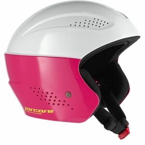 Arcore RACER Juniorská lyžařská helma, bílá, veľkosť (48 - 54)