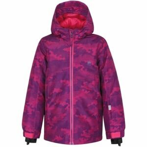 Loap CUNES Dětská lyžařská bunda, růžová, veľkosť 158/164